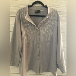 Bob Mackinac Sequin Jacket 1X